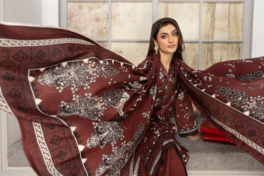 3 Piece - Printed LINEN-RP-STA091v1-111-RP