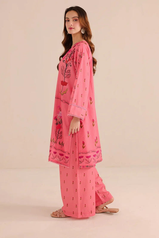 Rangpreet Lawn 2PC Printed Unstitched Suit D-1