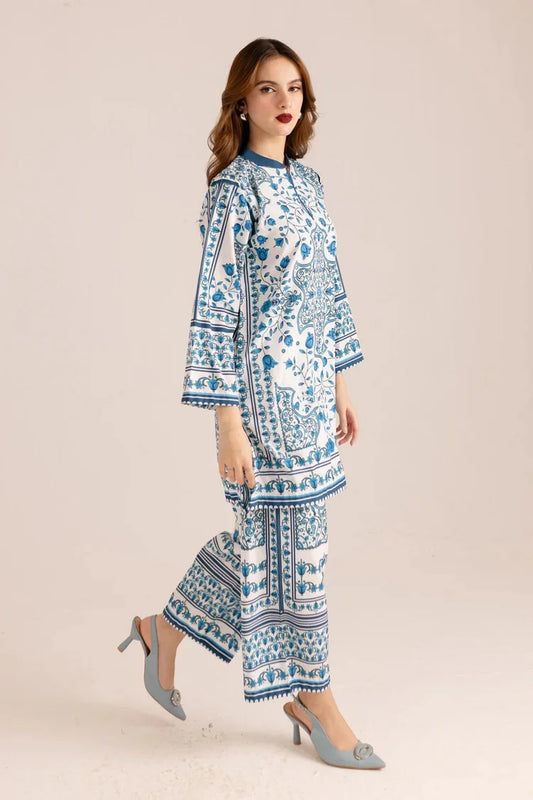 Rangpreet Lawn 2PC Printed Unstitched Suit D-2