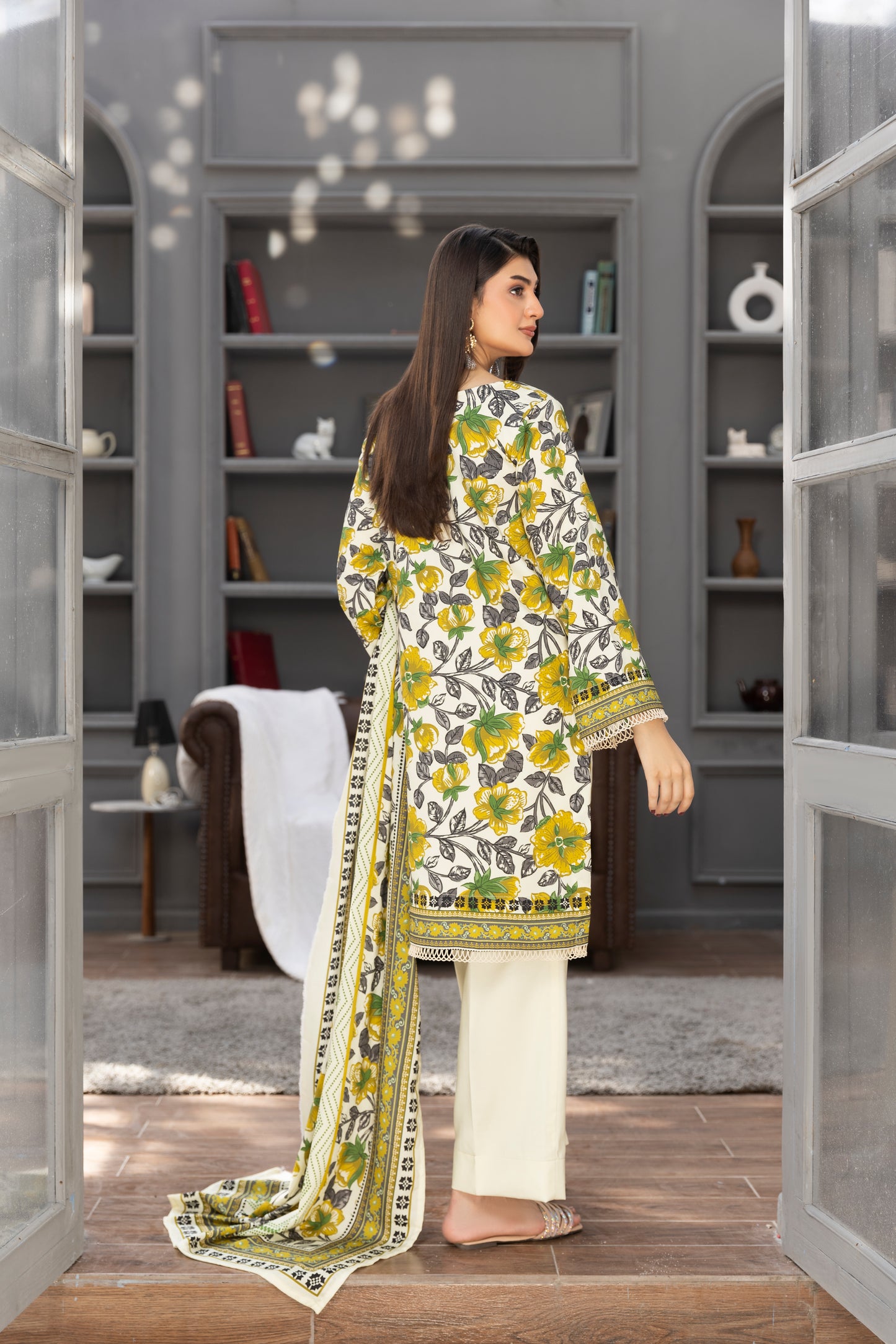 3 Piece - Printed LINEN-RP-STA091v1-117-RP