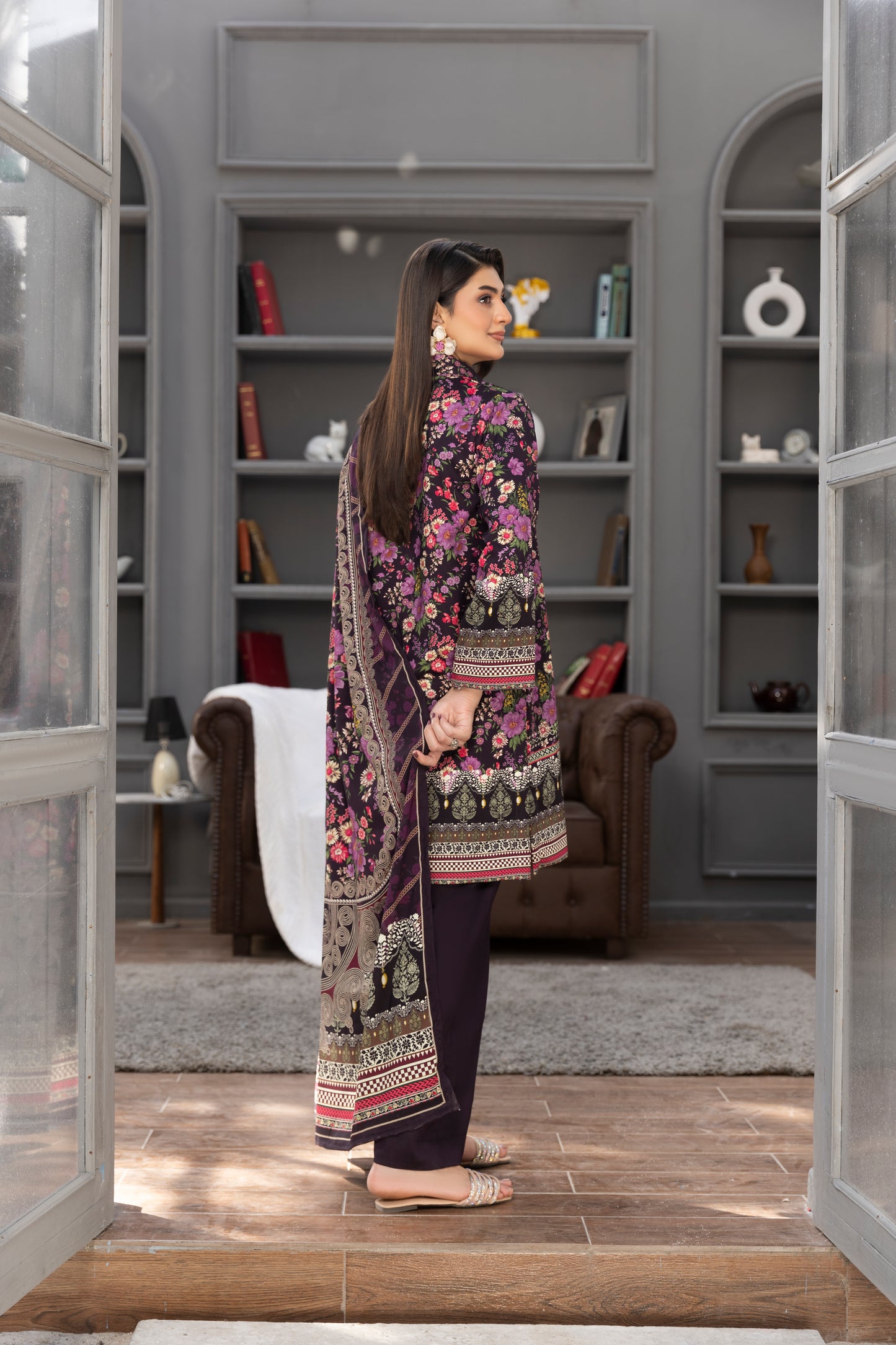 3 Piece - Printed LINEN-RP-STA091V1-116-RP