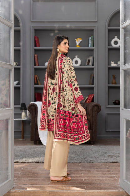 3 Piece - Printed LINEN-RP-STA091v1-103-RP