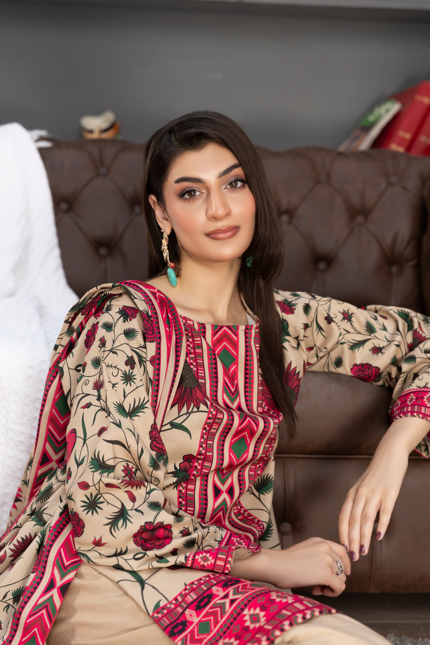 3 Piece - Printed LINEN-RP-STA091v1-103-RP