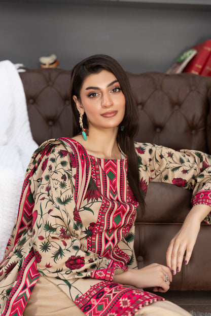 3 Piece - Printed LINEN-RP-STA091v1-103-RP