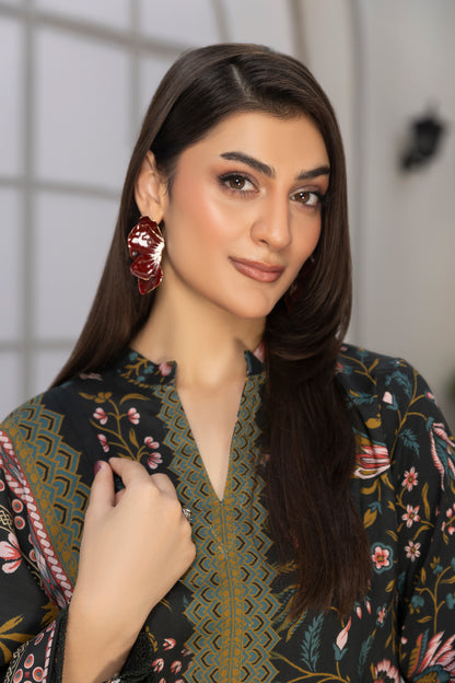 3 Piece - Printed LINEN-RP-STA091v1-118-RP