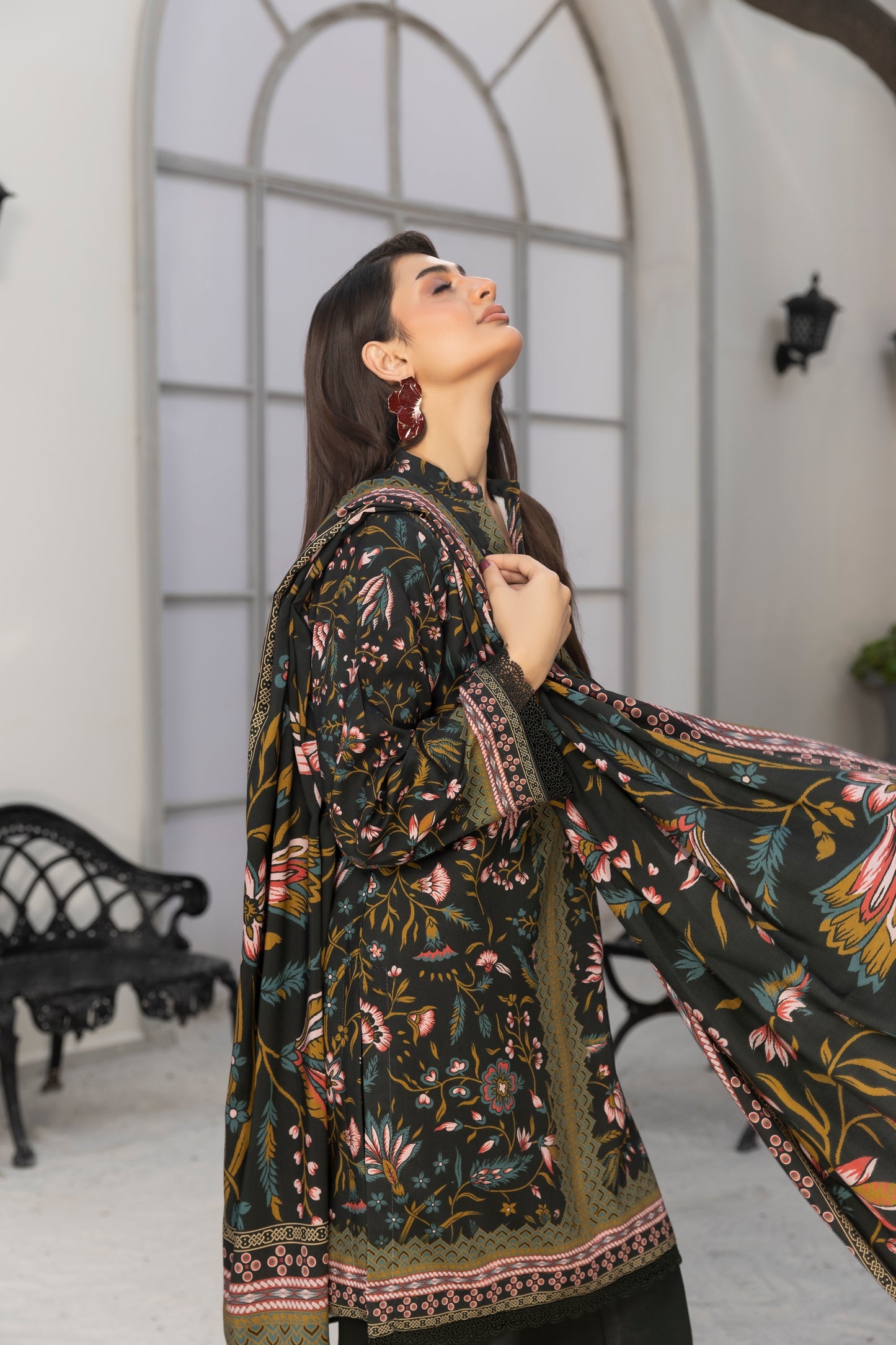 3 Piece - Printed LINEN-RP-STA091v1-118-RP