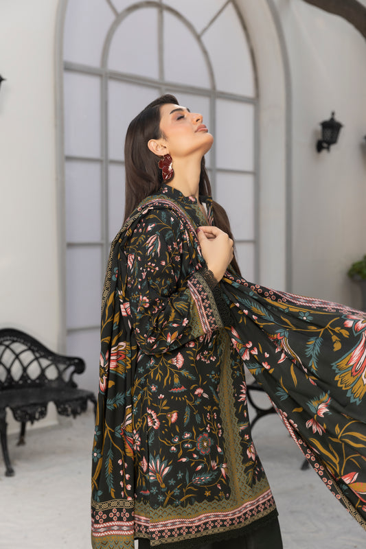 3 Piece - Printed LINEN-RP-STA091v1-118-RP