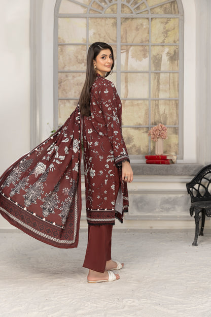 3 Piece - Printed LINEN-RP-STA091v1-111-RP