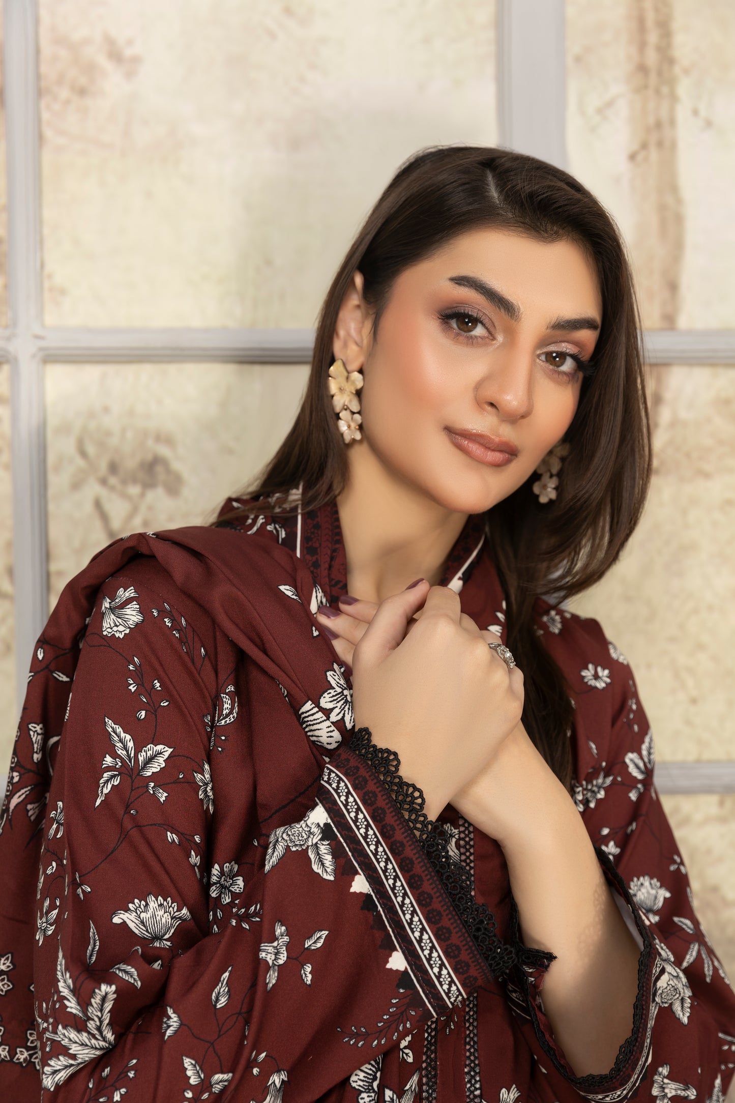 3 Piece - Printed LINEN-RP-STA091v1-111-RP