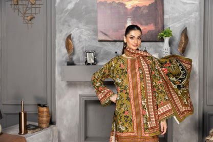3 Piece - Printed LINEN-RP-STA091v1-106-RP