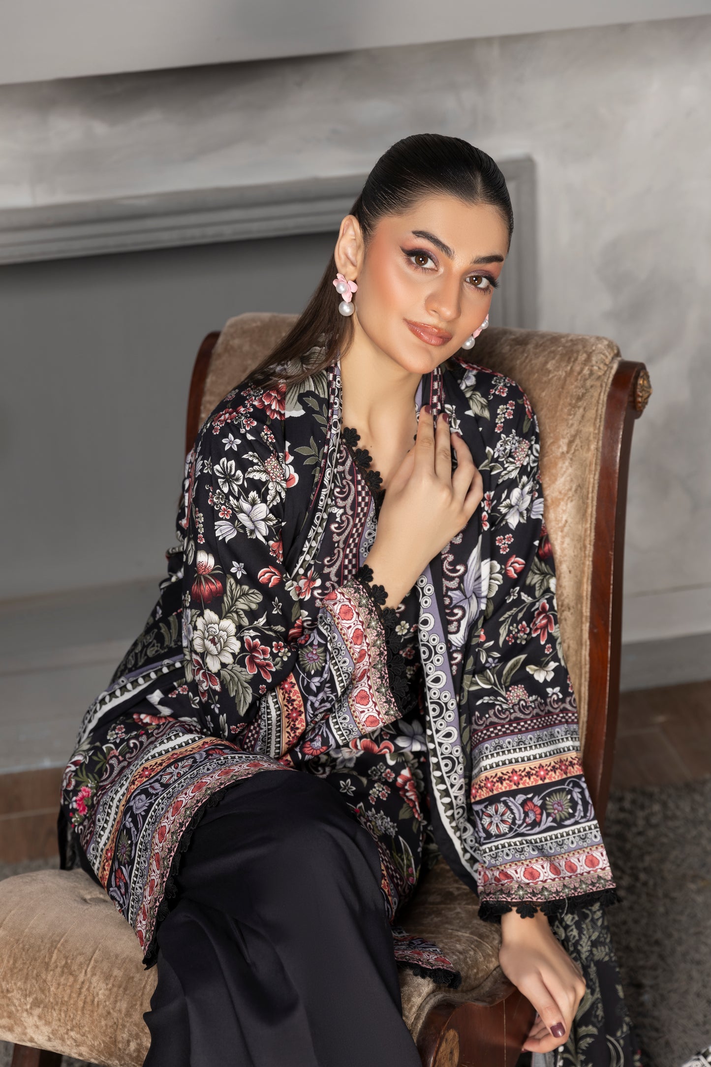 3 Piece - Printed LINEN-RP-STA091v1-119-RP