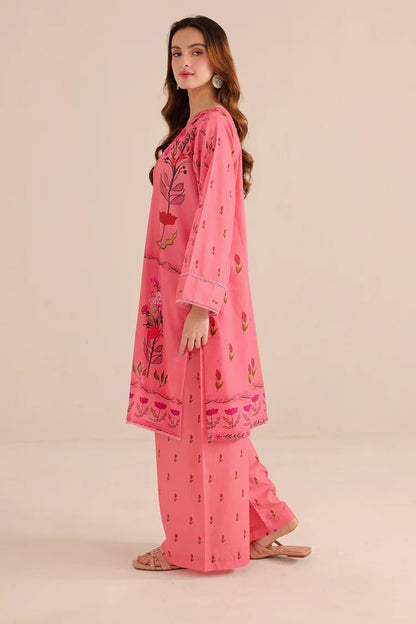 Rangpreet Lawn 2PC Printed Unstitched Suit D-1