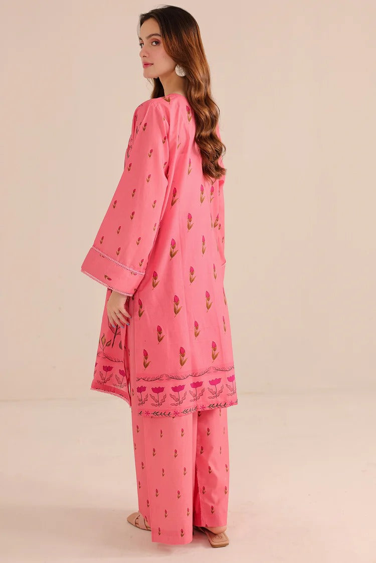 Rangpreet Lawn 2PC Printed Unstitched Suit D-1