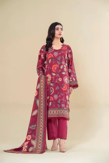 Rangpreet Lawn 3PC Printed Unstitched Suit D-9