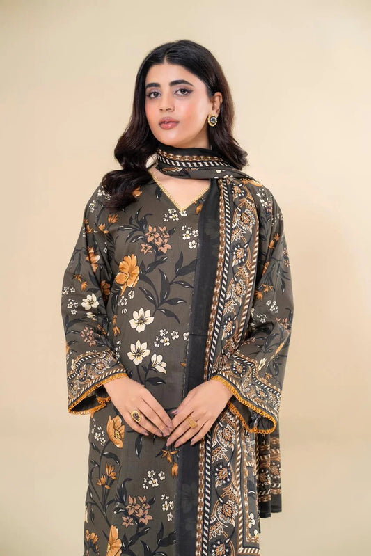 Rangpreet Lawn 3PC Printed Unstitched Suit D-14