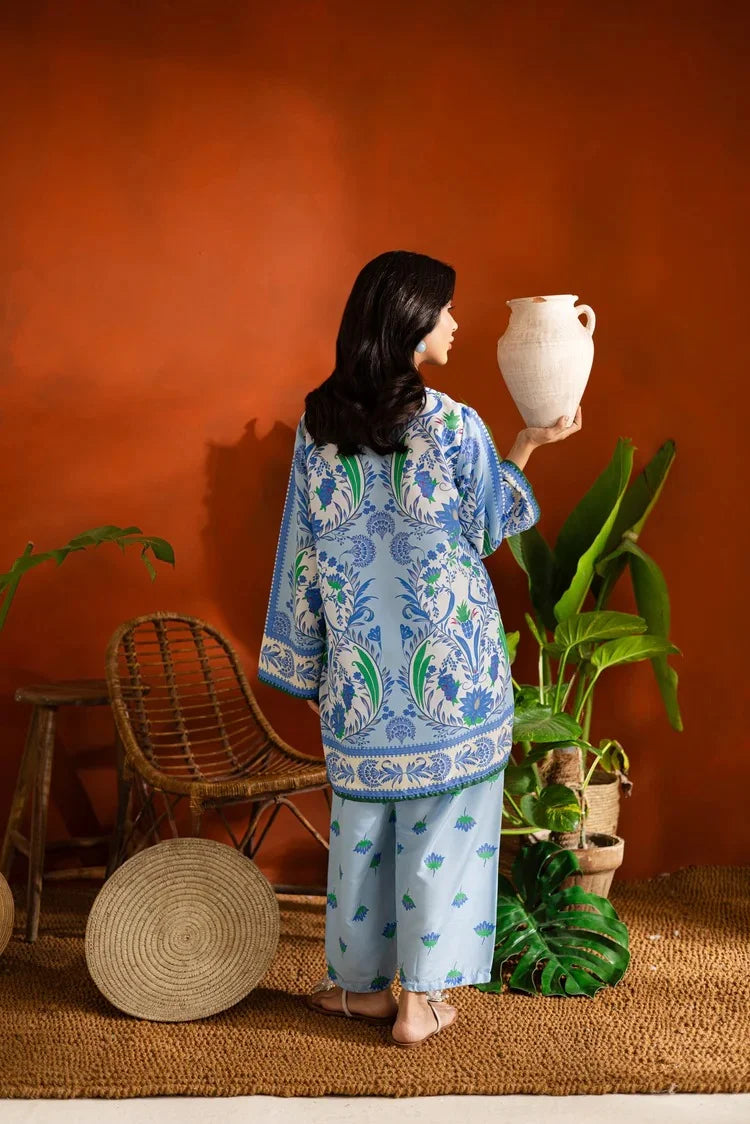 Rangpreet Lawn 2PC Printed Unstitched Suit D-3