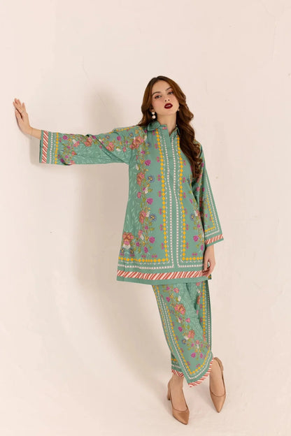 Rangpreet Lawn 2PC Printed Unstitched Suit D-4