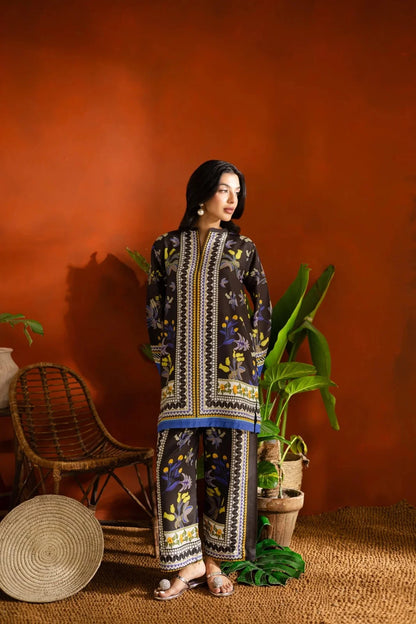 Rangpreet Lawn 2PC Printed Unstitched Suit D-5