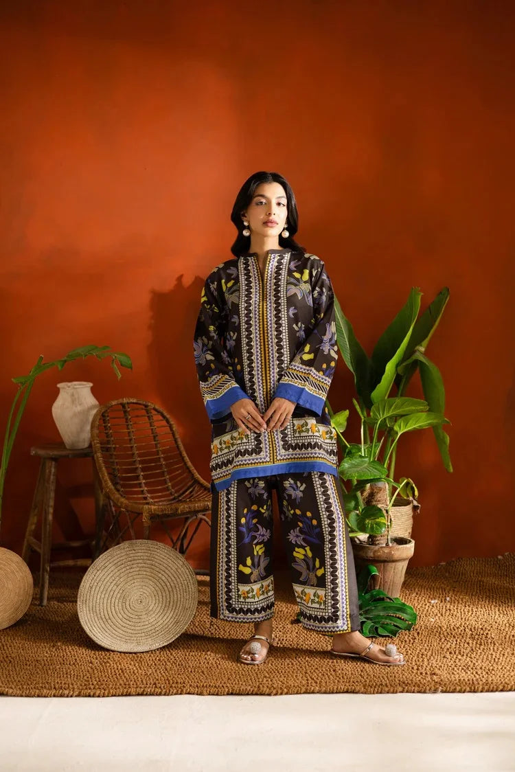 Rangpreet Lawn 2PC Printed Unstitched Suit D-5