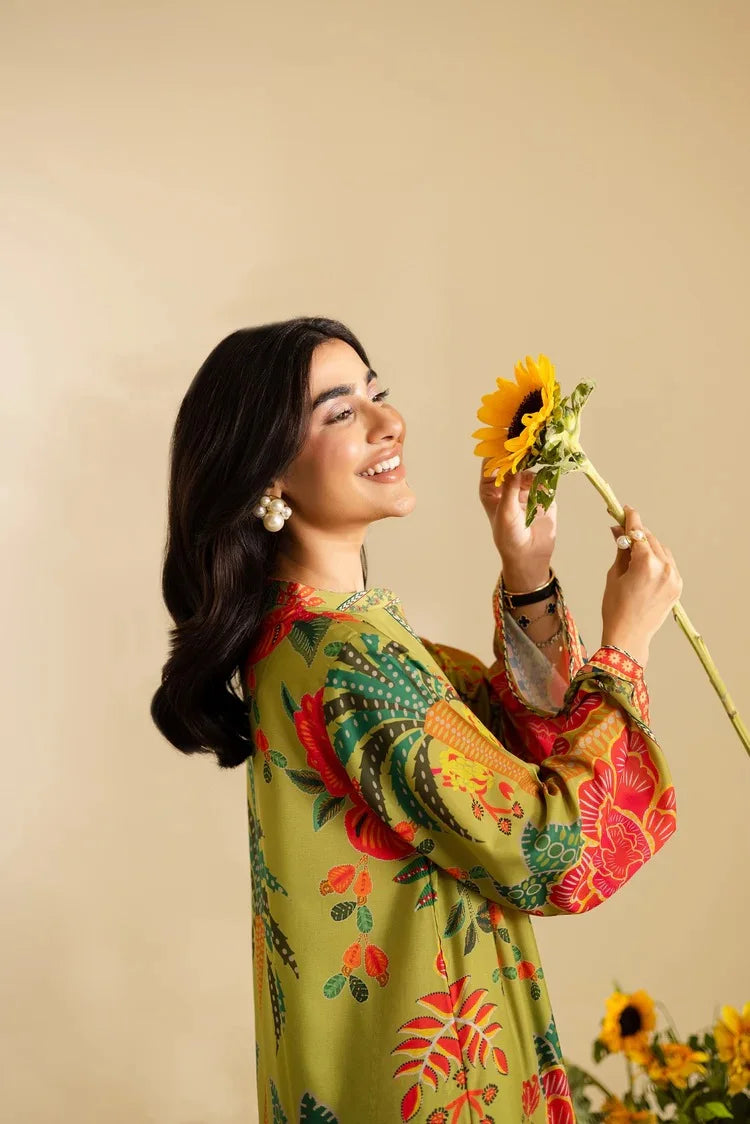 Rangpreet Lawn 2PC Printed Unstitched Suit D-6