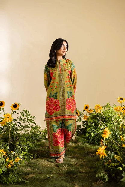 Rangpreet Lawn 2PC Printed Unstitched Suit D-6