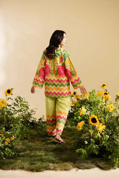 Rangpreet Lawn 2PC Printed Unstitched Suit D-8