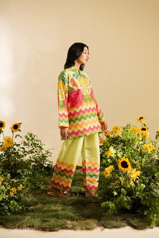 Rangpreet Lawn 2PC Printed Unstitched Suit D-8